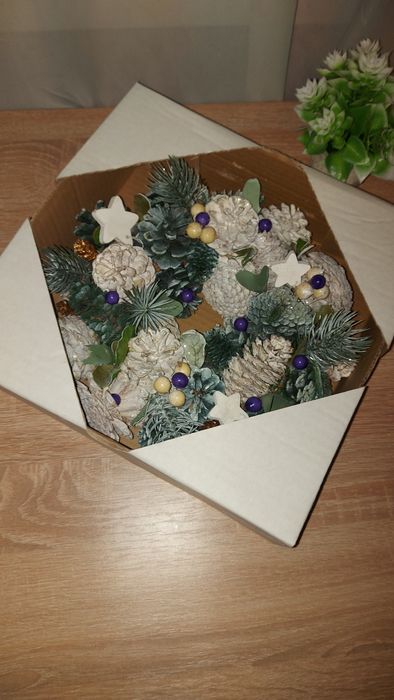 Новорічний вінок.