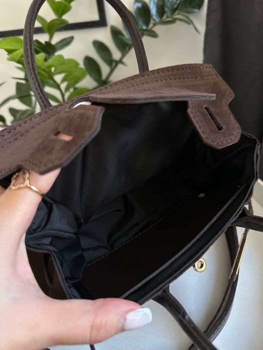 Жіноча замшева сумочка