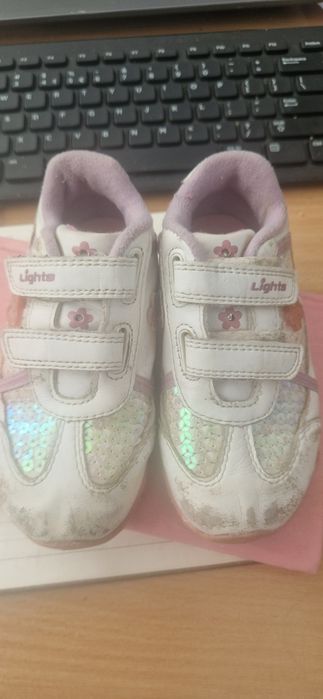 Clarks świecące adidaski rozmiar 7