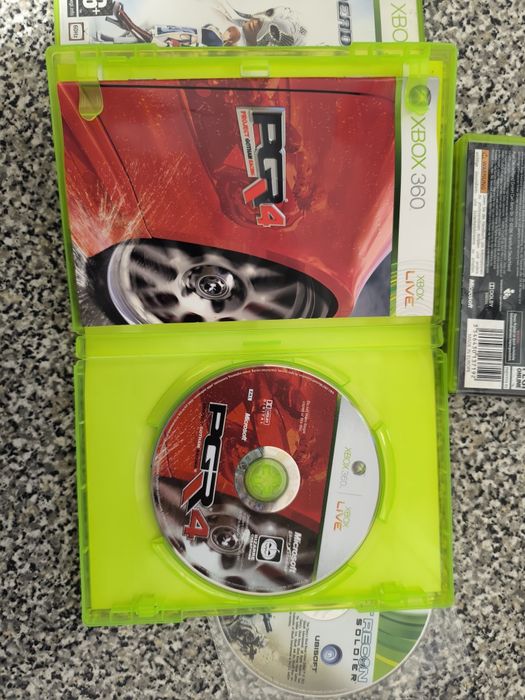 Conjunto de 4 jogos Xbox 360