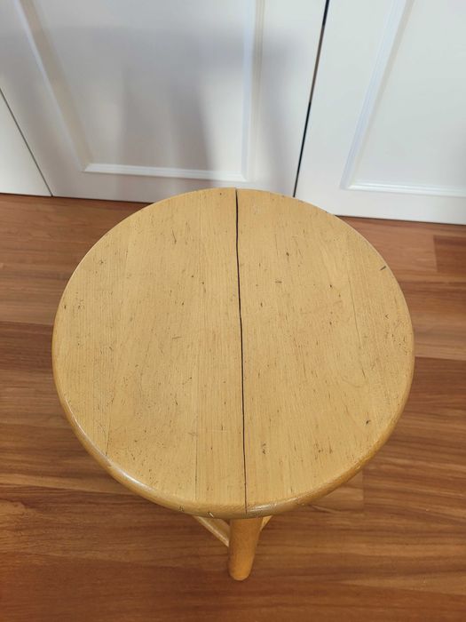 Taboret stolek drewniany