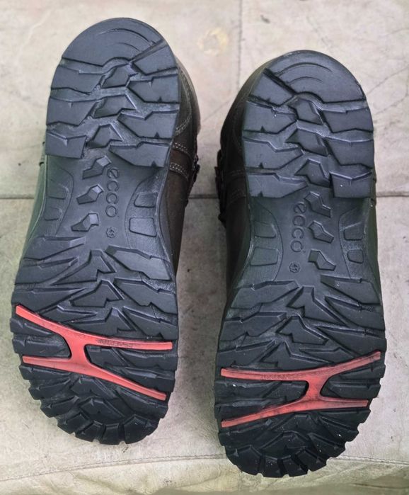 " Ecco" кожаные ботинки