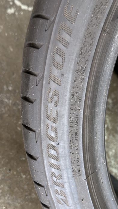 Pneus 275/35r20 Bridgestone Potenza S001 * com 85% de piso