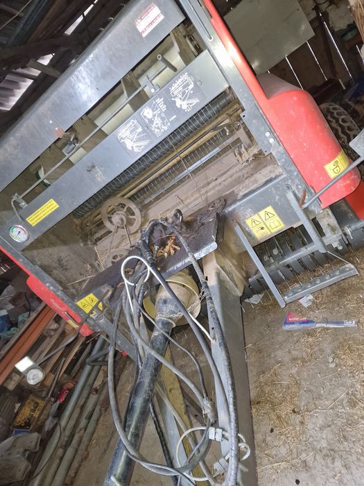 Prasa Ursus z543 i zgrabiarka