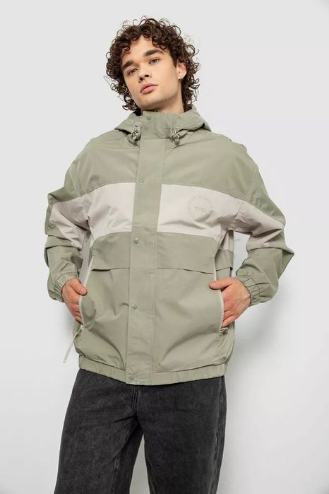 Вітровка чоловіча з принтом