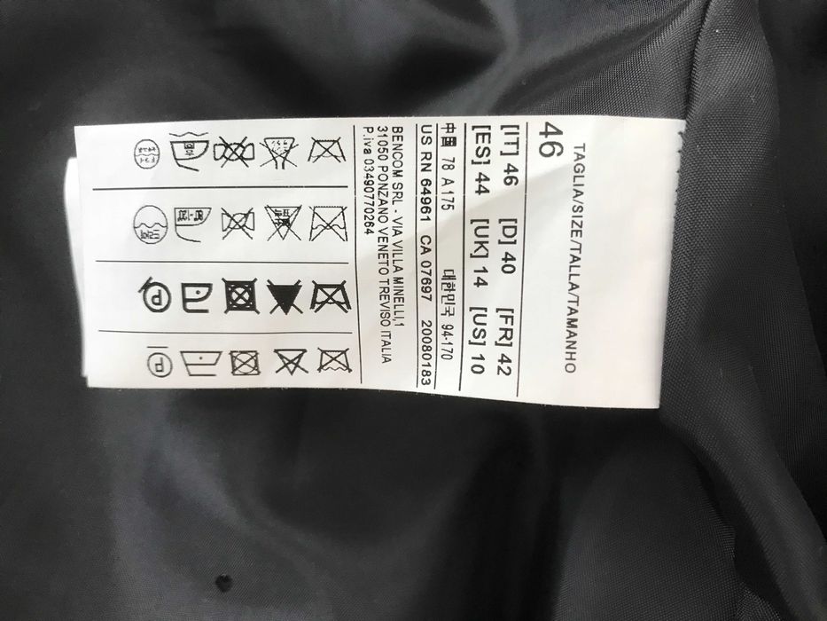 Płaszcz damski Benetton - roz.40/42