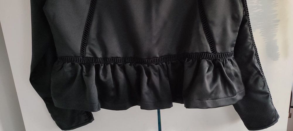 Elegancka satynowa bluzka firmy VRS woman r. L