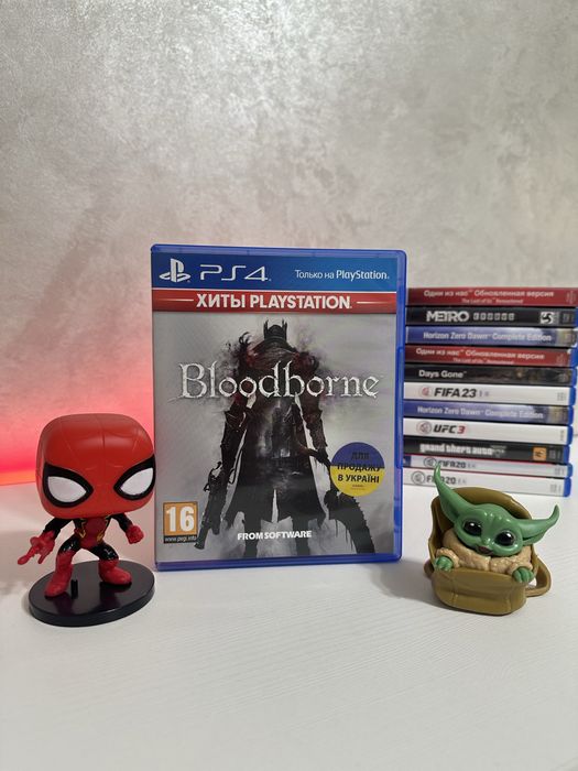 Bloodborne PS4 диск — ліцензія, відмінний стан