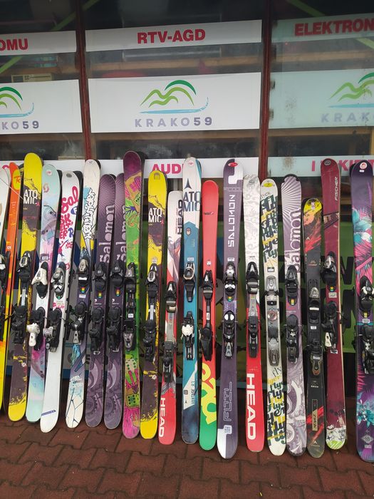 Narty freestyle, freeride duży wybór. Różne rozmiary. Krako59.