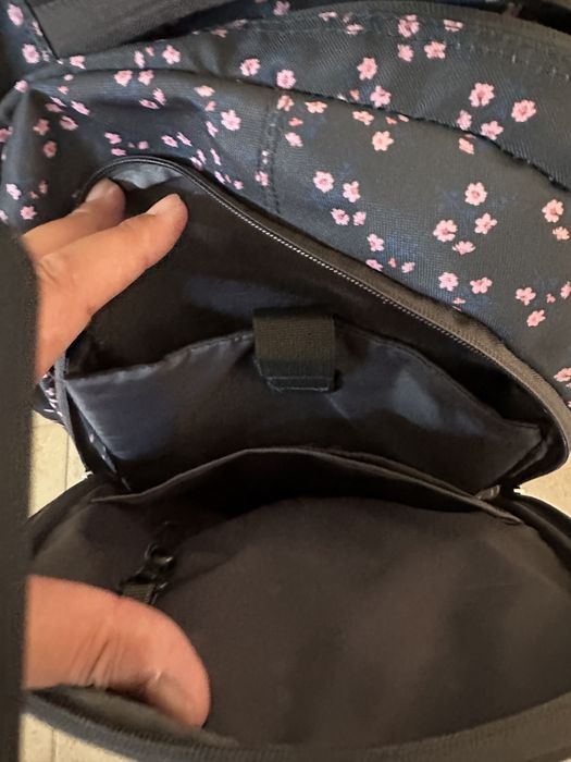 Mochila e troley - 2 em um e lancheira