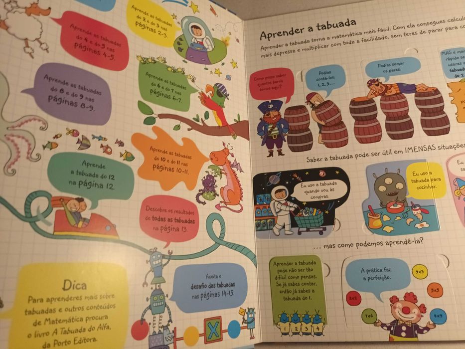 "Espreita a Tabuada" por Rosie Dickins