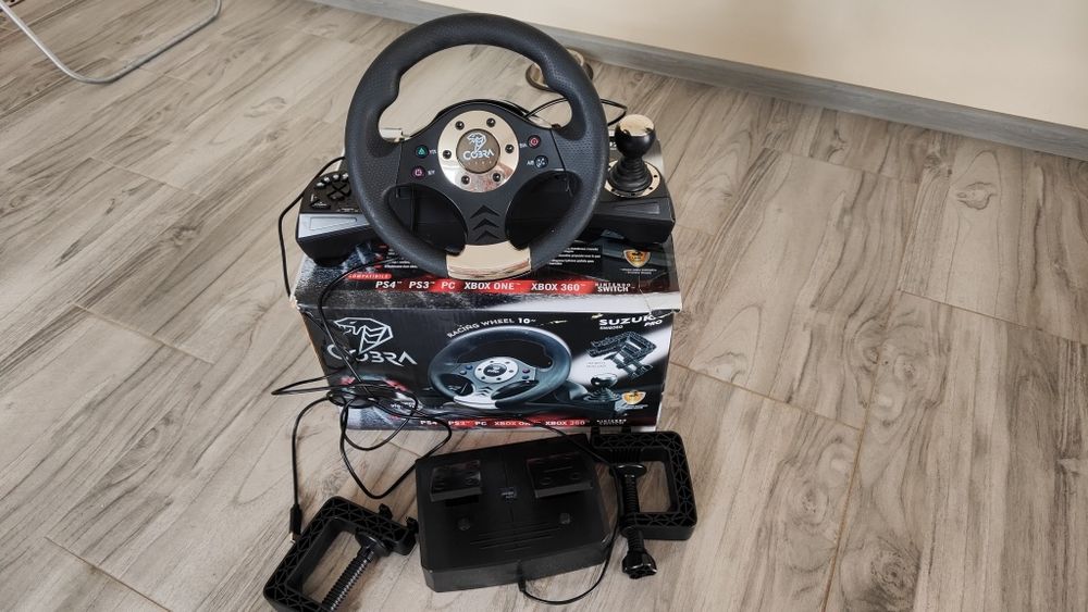 Kierownica PC/PS/XBOX  Cobra Suzuka pro SW6060