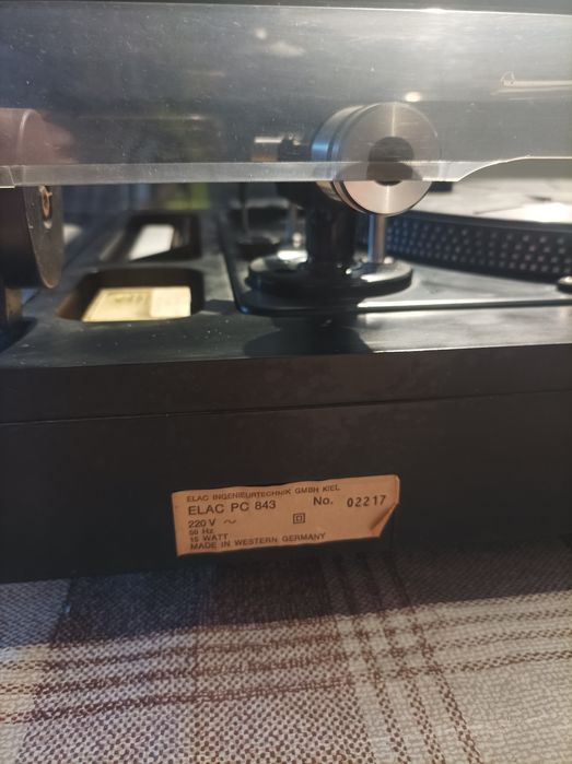 Gramofon Vintage ELAC LIGH -FIDELITY PC-843 Super Full automat