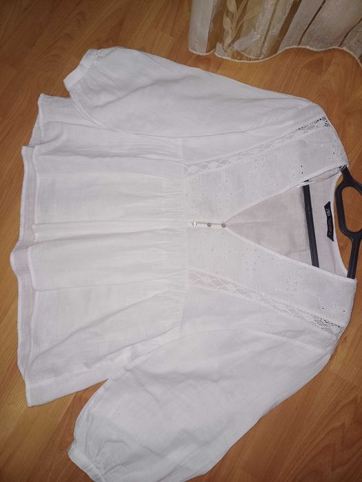 Блузка рубашка zara