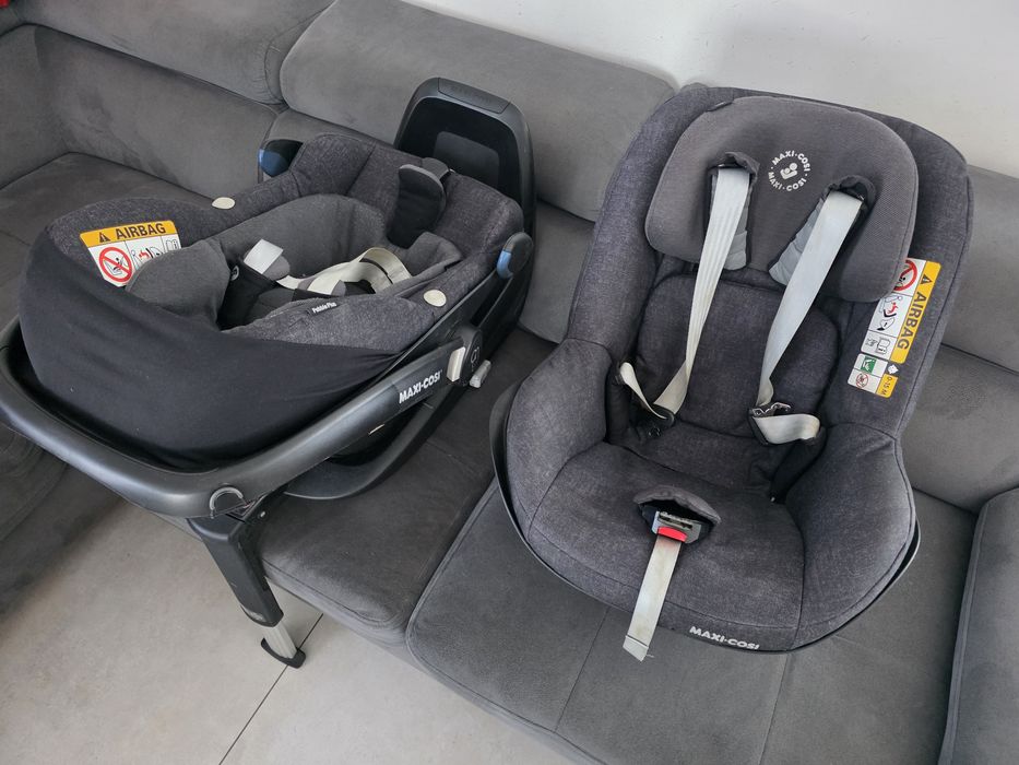 Foteliki samochodowe Maxi Cosi z bazą 2wayFix - Zestaw Modułowy