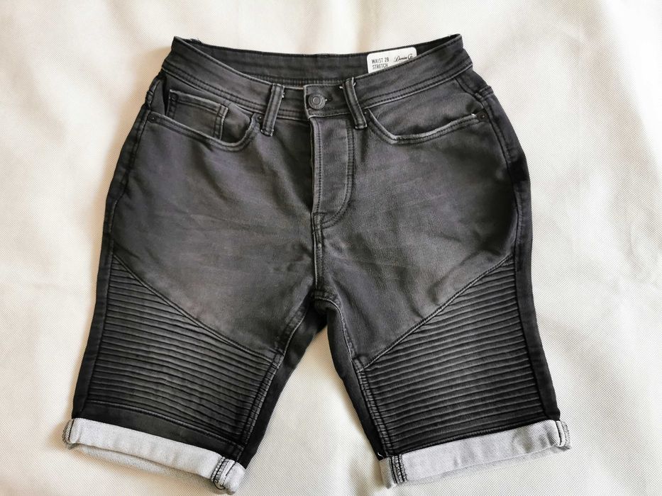 DENIM & Co. - Męskie Spodenki Jeansowe 28/XS/S Nowe !