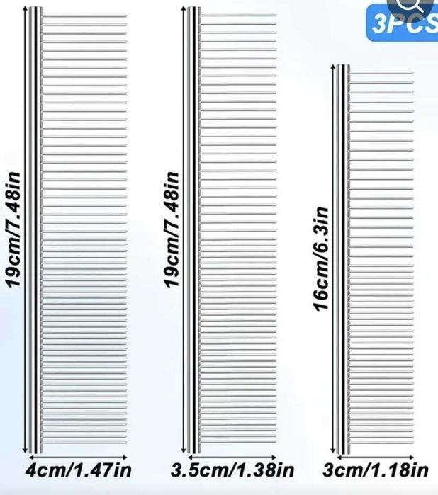 Расчески для груминга кошек и собак