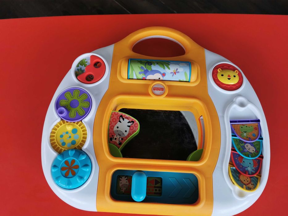 Panel edukacyjny - Fisher Price - Przyjaciele z lasu Tropikalnego