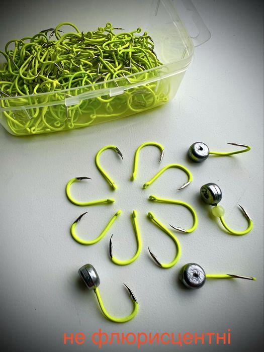 Летняя мормышка  Lumo Green  Світлонакопичувальні флюрисцентні