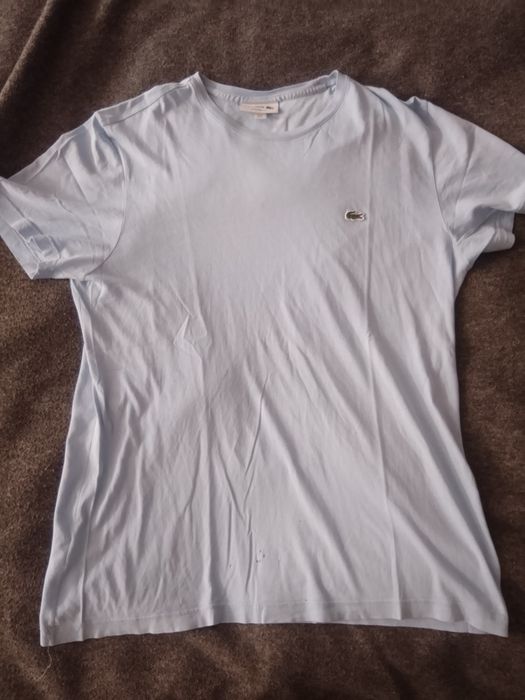 Оригінальна футболка Lacoste / Розмір L (fr 5) / Є нюанс