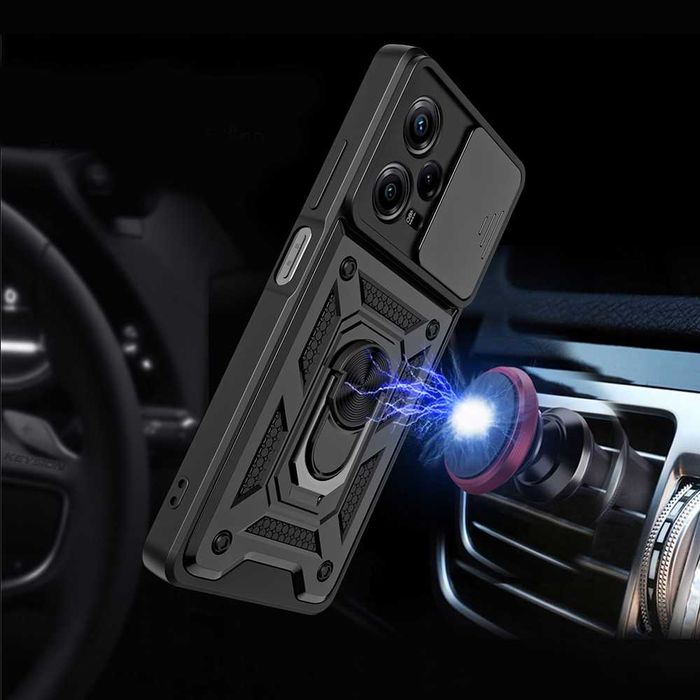 Etui Pancerne do Xiaomi Redmi Note 12 Pro Plus 5G + Szkło Hartowane