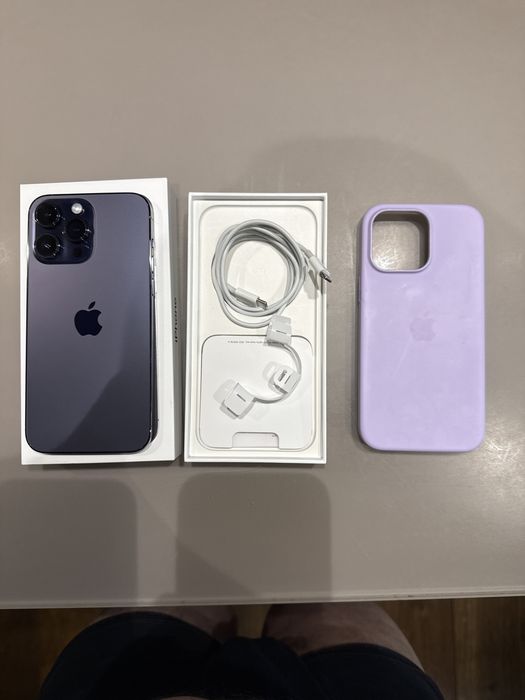 Iphone 14 pro max , purple ,e-sim+ nano sim