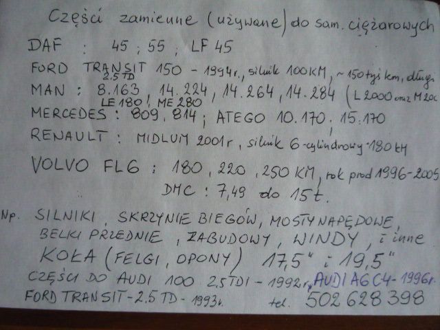 Siłownik masztu wózka widłowego