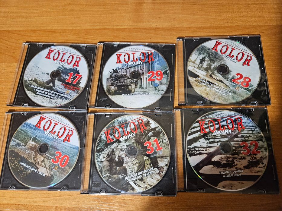 Kolor wojny- komplet sześciu dvd