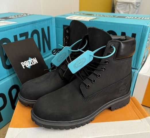 Черевики timberland 6 inch premium black/Timberland 6-inch Black Boots
