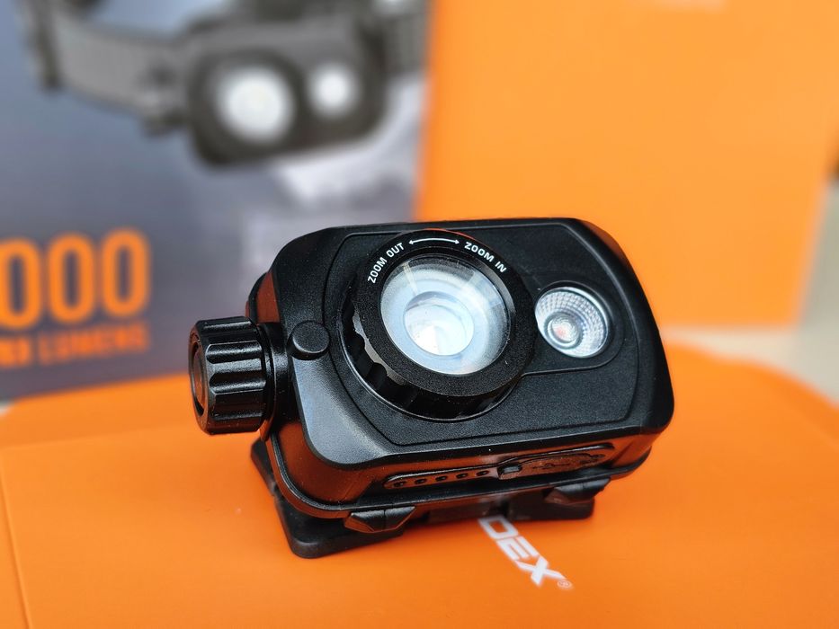 NEW! 1000Lm VIDEX VLF-H047Z якісний налобний акумуляторний ліхтарик