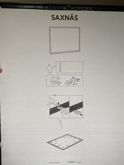 Ramka IKEA Saxnas