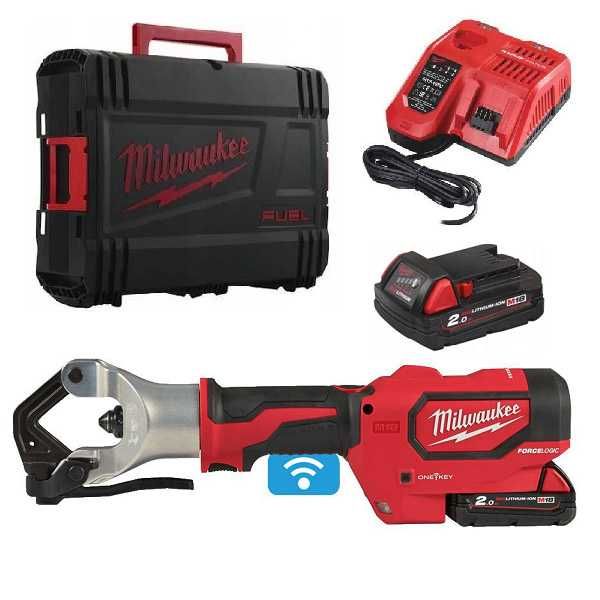 Cravador de Punção Milwaukee M18HDCT-202C - USADO, COM GARANTIA