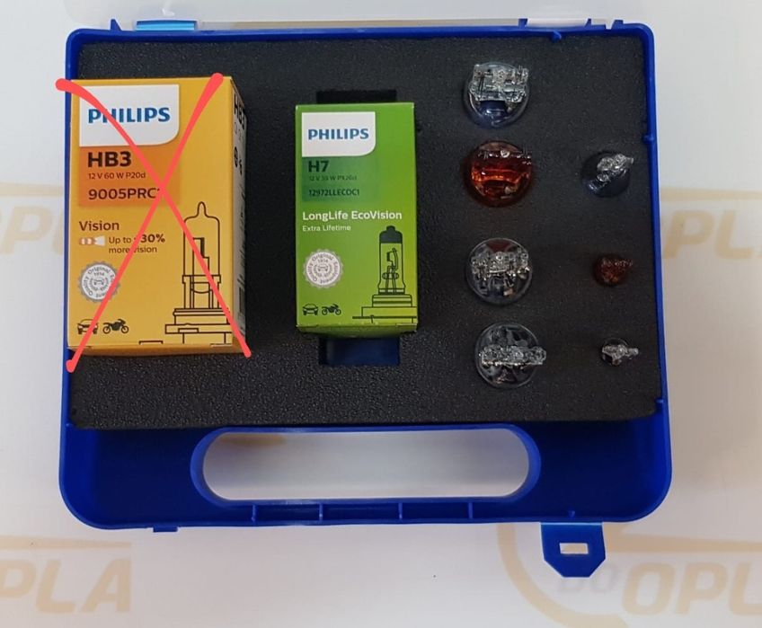 Kit lâmpadas PHILIPS Premium H7