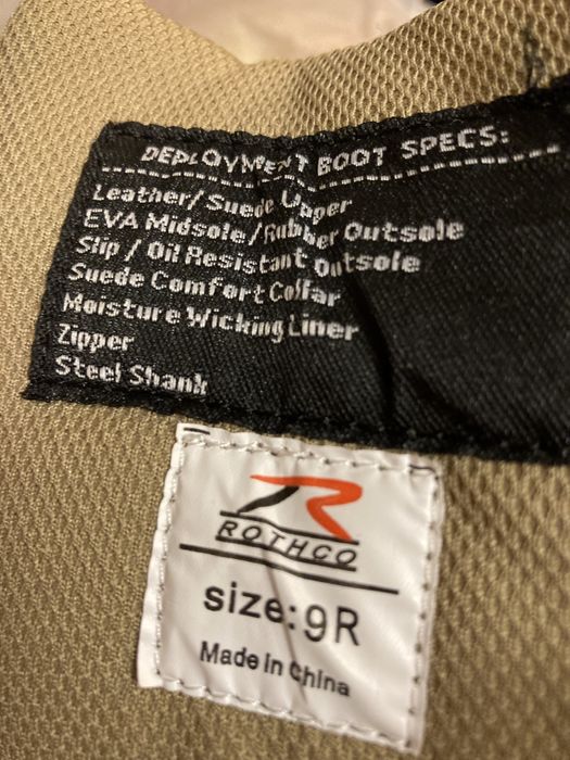 Тактические ботинки Rothco