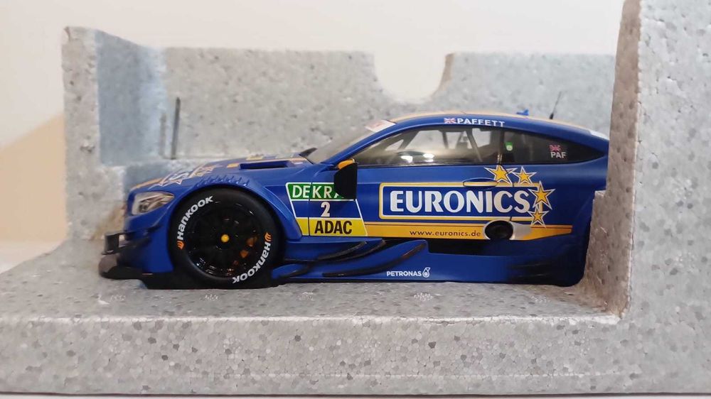 1/18 Mercedes AMG Euronics C63 DTM Gary Paffet - Dealer Edition
