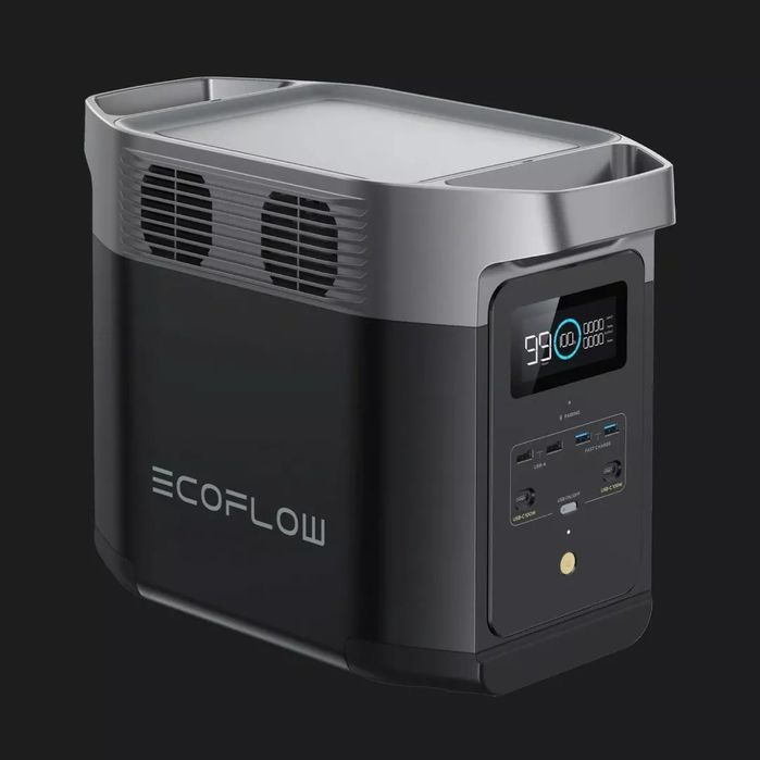 Зарядна станція EcoFlow Delta 2, 1800 Вт, 1024 Вт*год (UPS, ДБЖ)