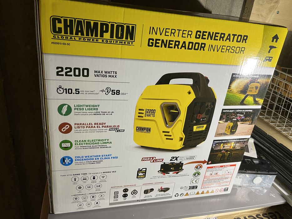 Генератор Champion 2200w