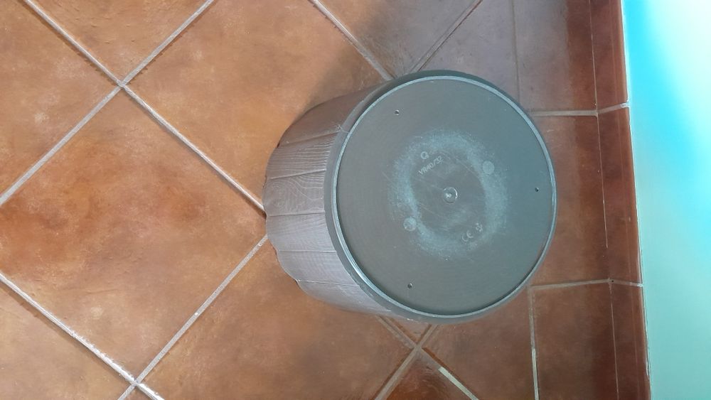 Vaso castanho para interior ou exterior