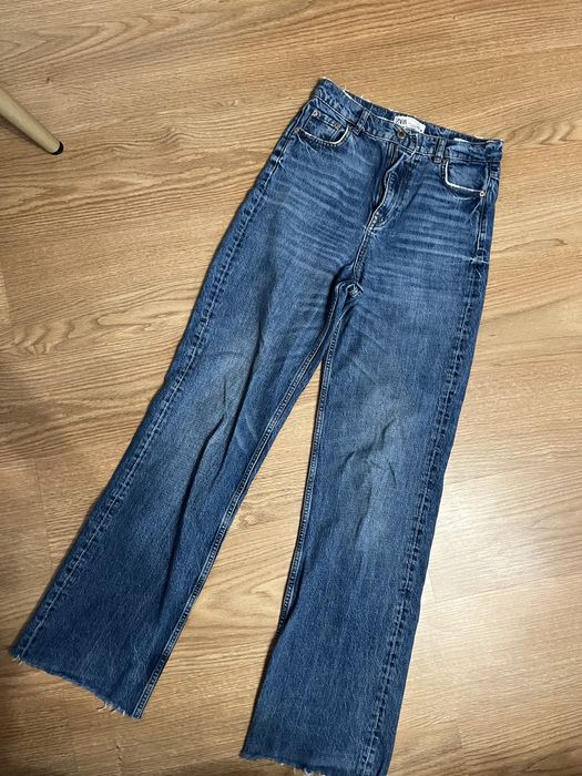 Темно сині джинси zara