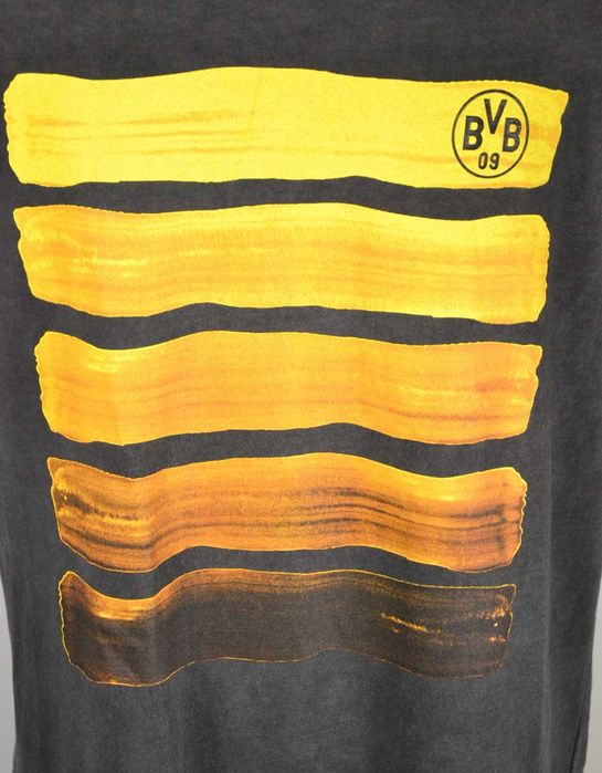 BORUSSIA DORTMUND BVB Koszulka Męska L Oryginalna Tshirt Bawełna