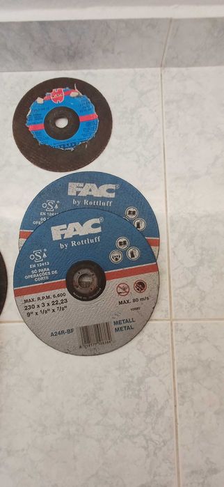 Discos de Corte Rebarbadora