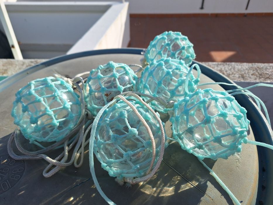 Boias de vidro Antigas - Decoração Náutica