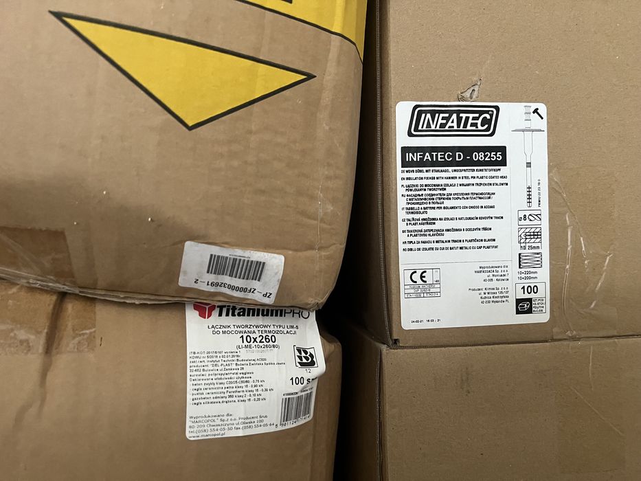 Kołki do styropianu mix