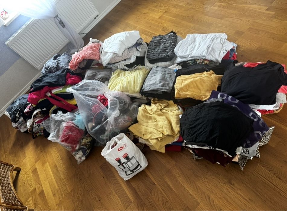 TYLKO ODBIOR OSOBISTY 600 sztuk ubran damskich do szmateksu lub odsprzedazy