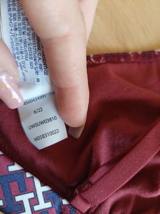 Nowy z metką biustonosz triangle Tommy Hilfiger