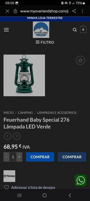 Vende-se lampada verde423212533721354242