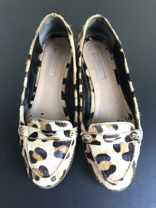 Mocassins de pêlo sintetico Zara