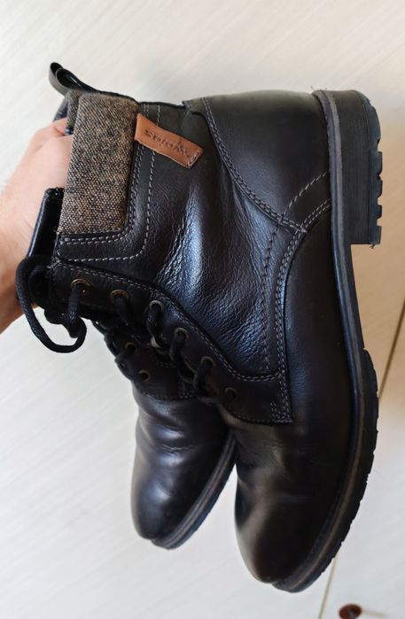 Sztyblety Wojas, skóra