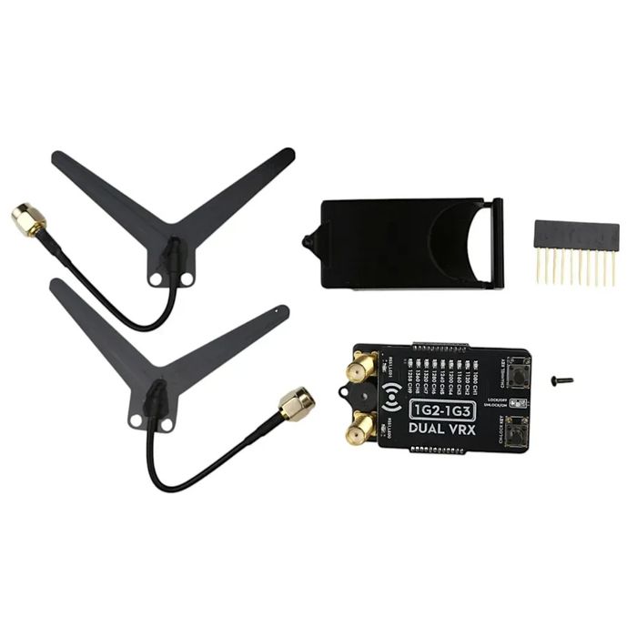 Відеоприймач Flywoo 1G2-1G3 Dual VRX Analog Goggle  Diversity Receiver