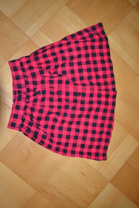 Flanelowa spódnica XS